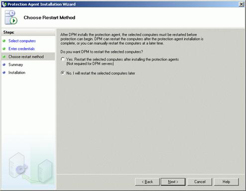 Backup for Exchange Server with DPM 2007 - Part 2: Configure DPM 2007 Picture 6