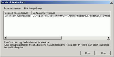 Backup for Exchange Server with DPM 2007 - Part 3: Backup process Picture 13