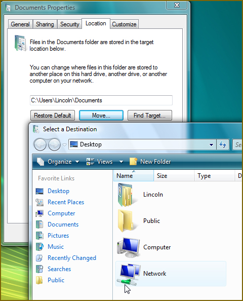 Backup from this computer to another computer Picture 2