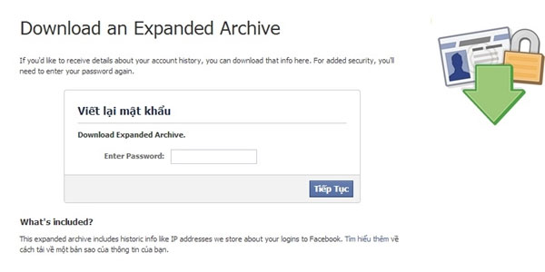 Backup personal data on Facebook, Twitter and Google+ Picture 6