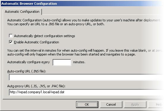 Balance downloading Web-Proxy Client with ISA Server 2004 Standard Edition (Part 2) Picture 3