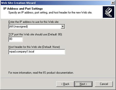 Balance downloading Web-Proxy Client with ISA Server 2004 Standard Edition Picture 4