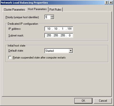 Balancing download of Exchange 2007 SP1 Hub Transport servers with Windows Network Load Balancing (Part 1) Picture 7