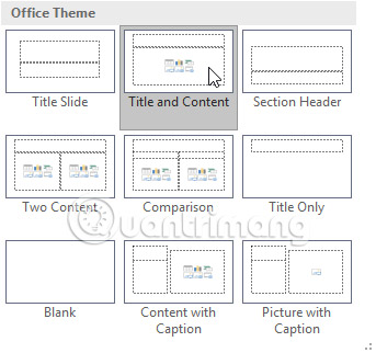 Basic information about slides in PowerPoint 2016 - TipsMake.com