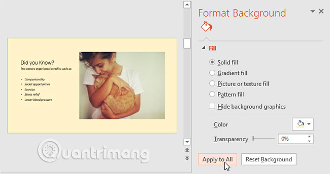 Basic information about slides in PowerPoint 2016 Picture 26