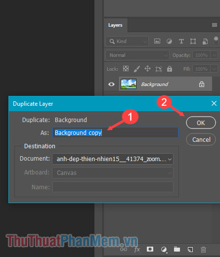 Basic operations on layers in Photoshop Picture 6