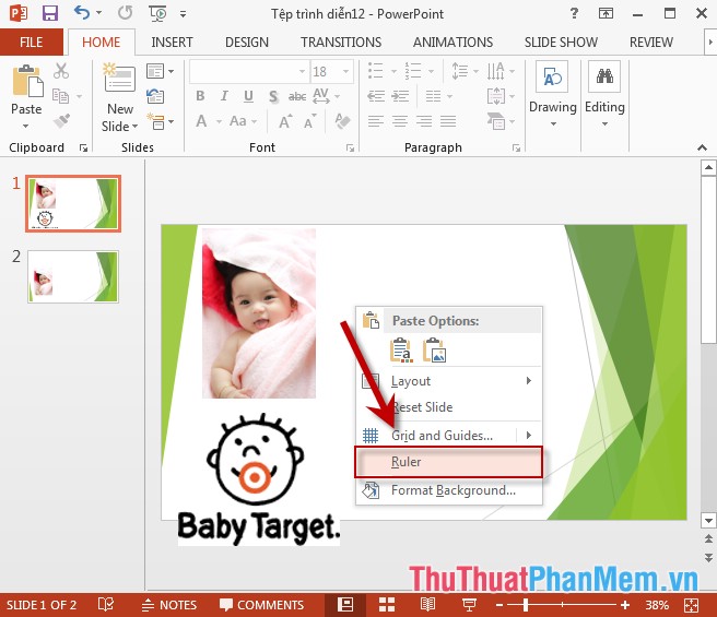 Basic operations on objects on slides in PowerPoint Picture 5