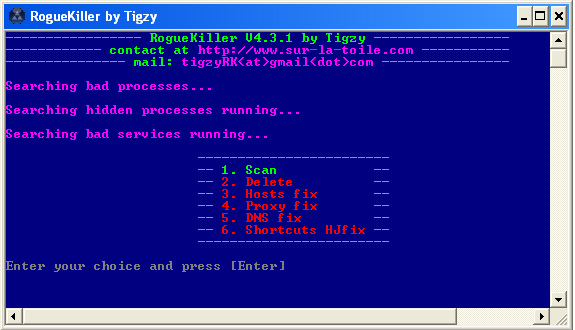 Basic operations to remove fake security software Picture 1
