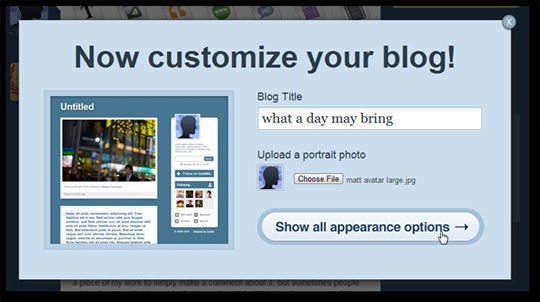 Basic Steps To Create A Blog With Tumblr