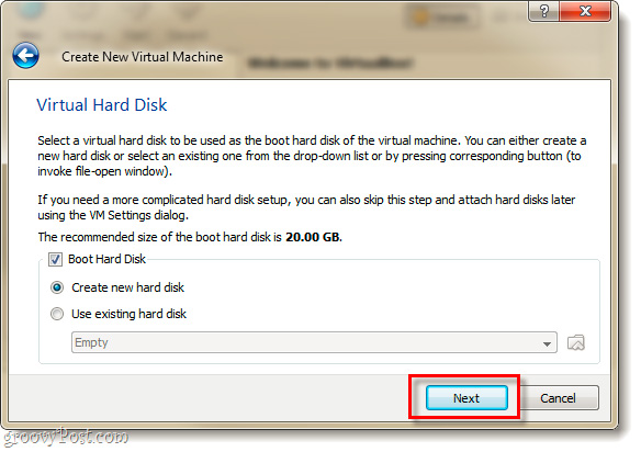 Basic steps to set up virtual system with VirtualBox on PC Picture 8