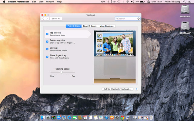 Basic tutorial using multi-point trackpad on OS X Picture 3