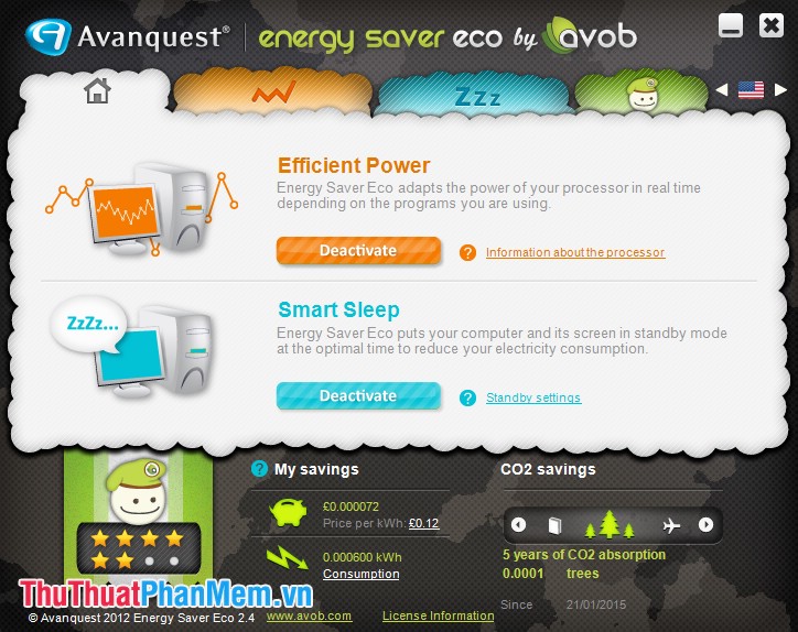 Battery saver software for Avanquest Energy Saver Eco Picture 7