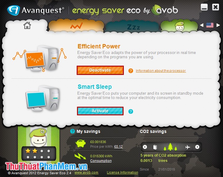 Battery saver software for Avanquest Energy Saver Eco Picture 9