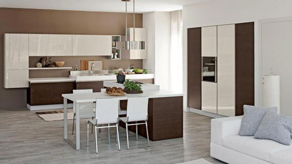 Beautiful and simple modern kitchen design template Picture 7