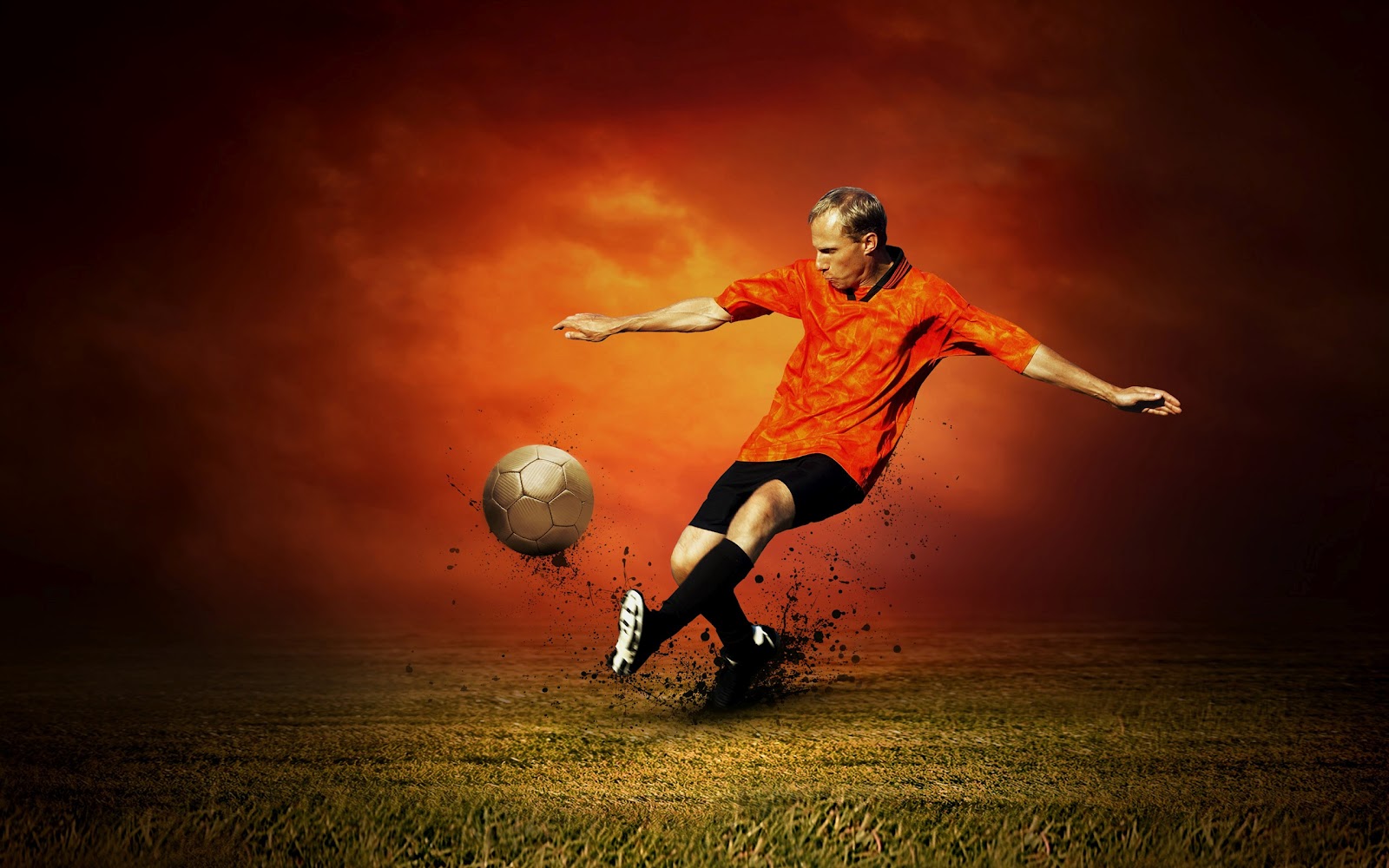 Beautiful football background Picture 27