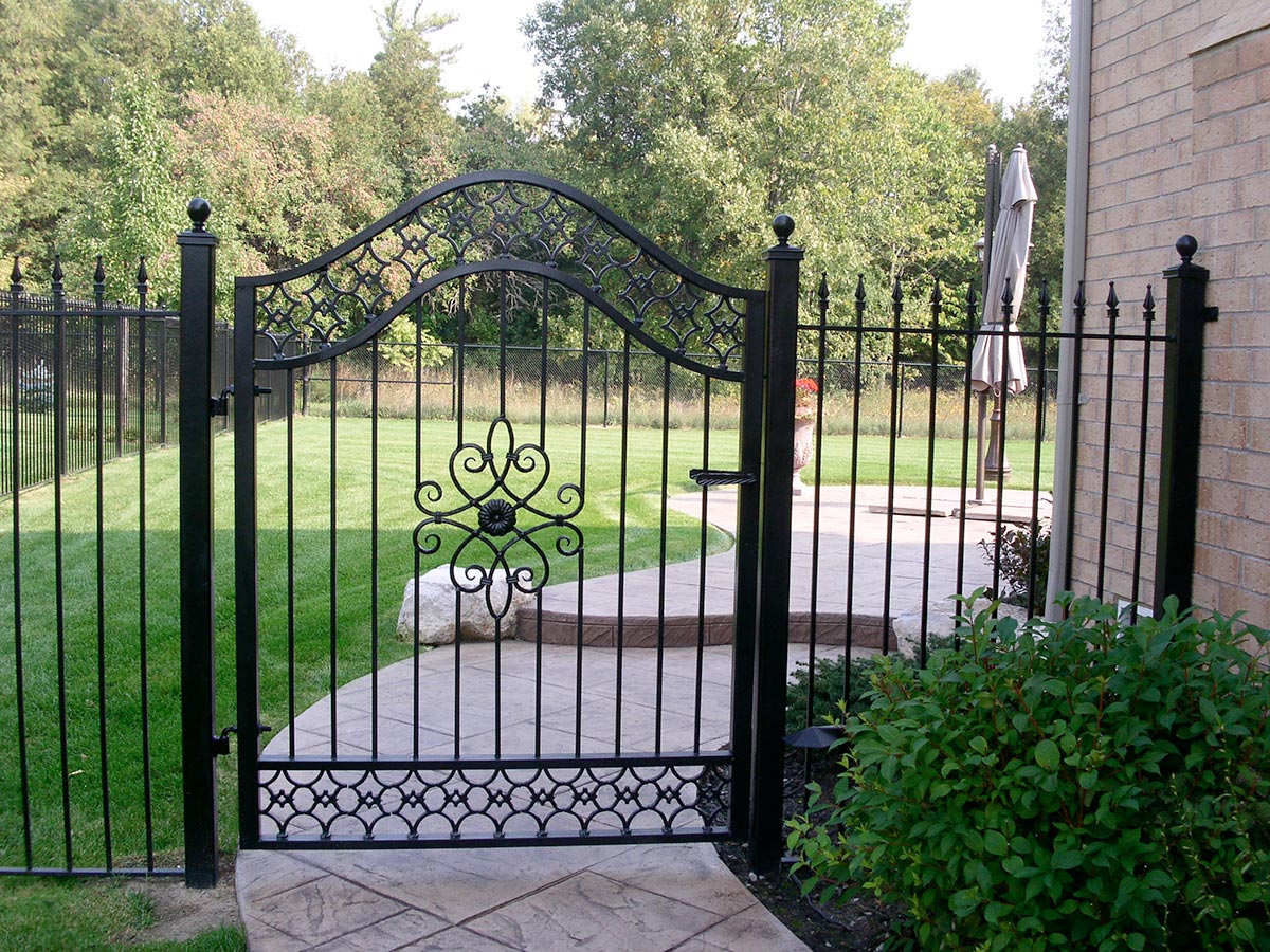 Beautiful iron gates - Synthesis of the most beautiful iron gates Picture 19