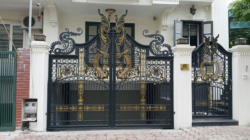Beautiful iron gates - Synthesis of the most beautiful iron gates Picture 25