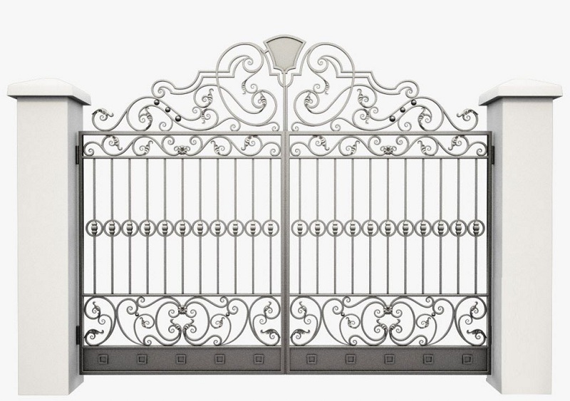 Beautiful iron gates - Synthesis of the most beautiful iron gates Picture 26