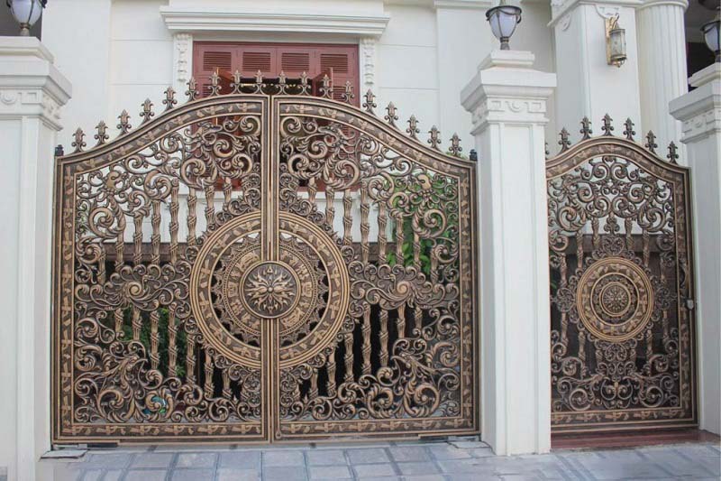 Beautiful iron gates - Synthesis of the most beautiful iron gates Picture 34