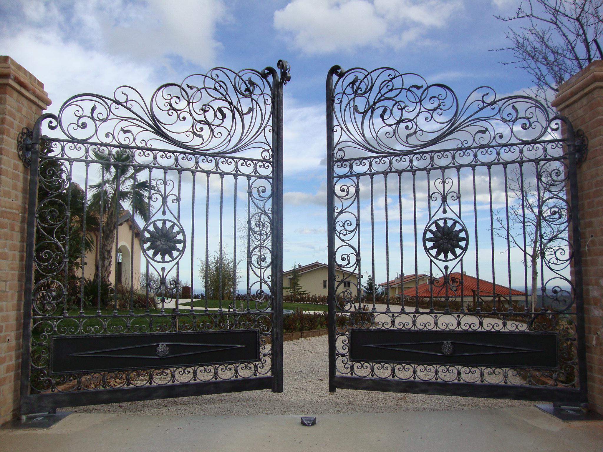 Beautiful iron gates - Synthesis of the most beautiful iron gates Picture 38