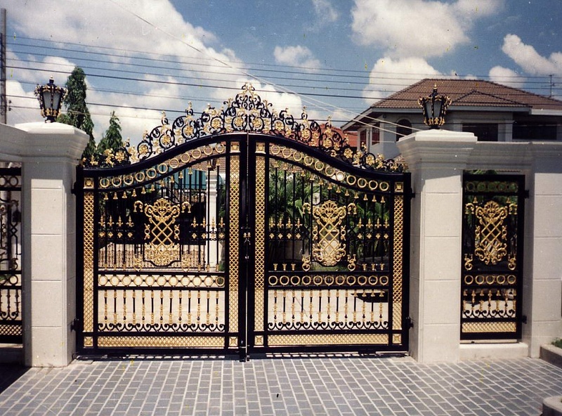 Beautiful iron gates - Synthesis of the most beautiful iron gates Picture 41