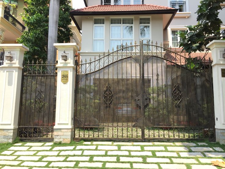 Beautiful iron gates - Synthesis of the most beautiful iron gates Picture 51