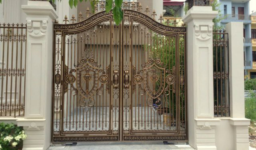 Beautiful iron gates - Synthesis of the most beautiful iron gates Picture 52