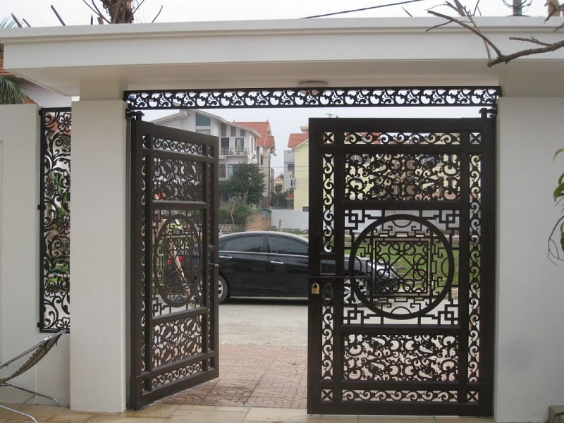 Beautiful iron gates - Synthesis of the most beautiful iron gates Picture 53