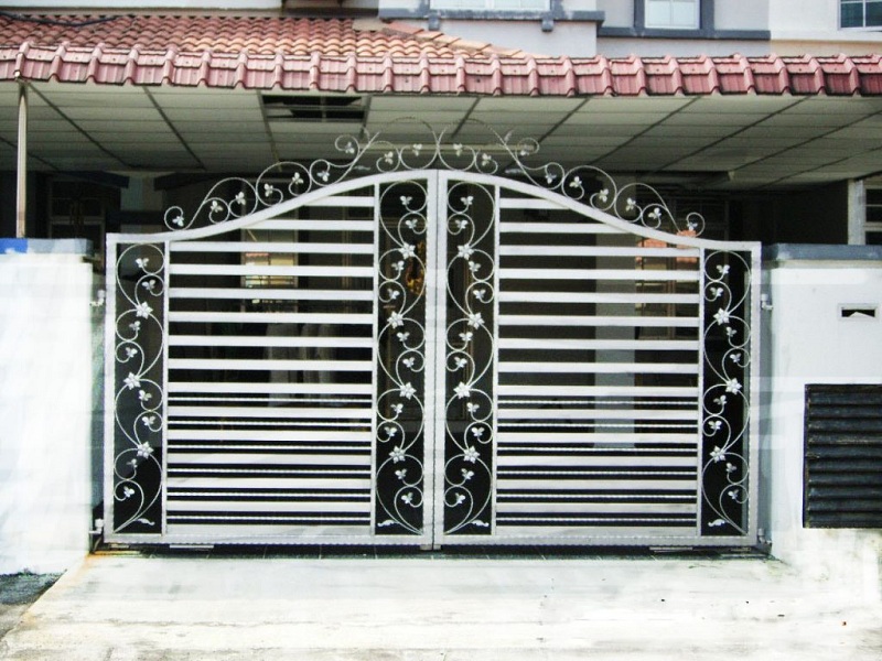 Beautiful iron gates - Synthesis of the most beautiful iron gates Picture 8