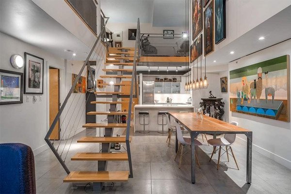 Beautiful mezzanine stairs pattern Picture 10