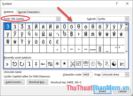 Изображение 10 шаблонов Beautiful Symbol в Word, Особенно красивых символов в Word