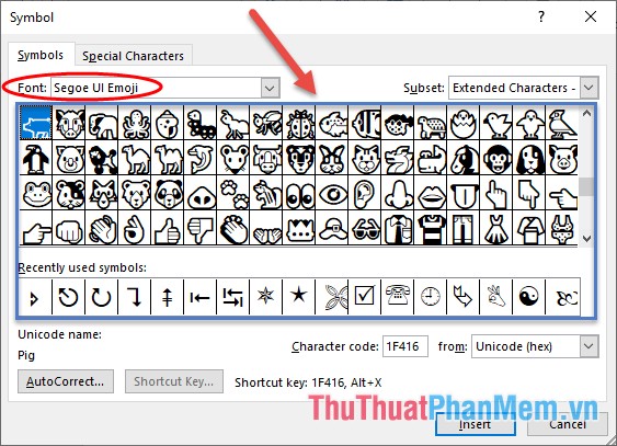 Изображение 13: Шаблоны Beautiful Symbol в Word, Особенно красивые символы в Word