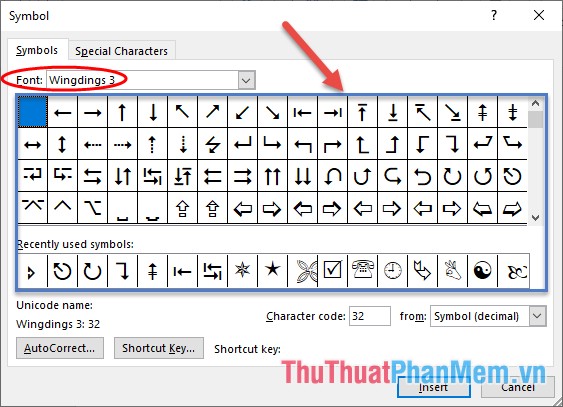 Изображение 8: Шаблоны красивых символов в Word, Особенно красивые символы в Word