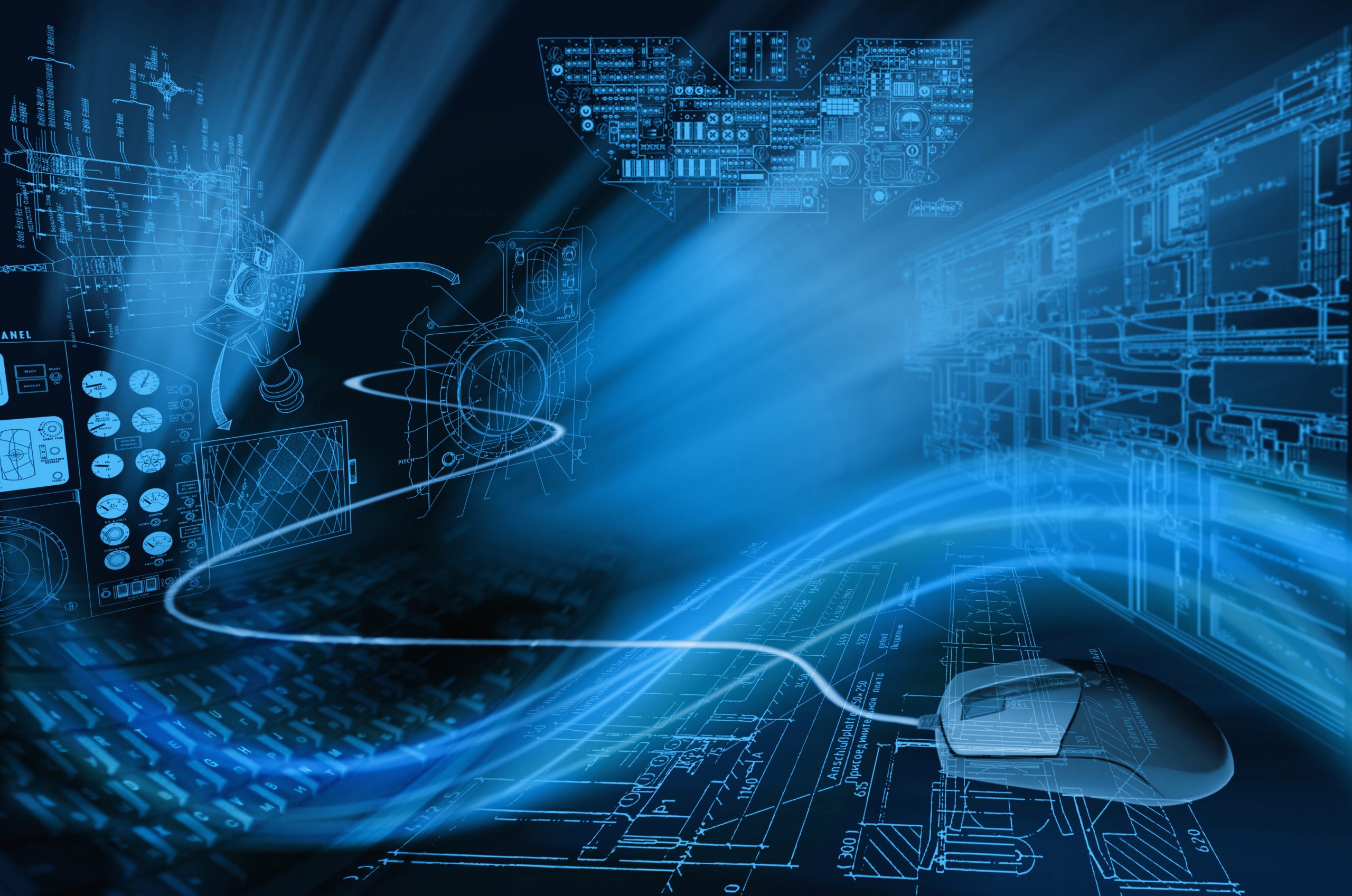 Beautiful technology background Picture 19