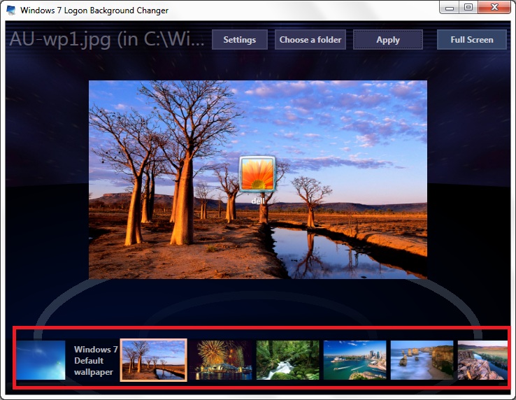Beautify the Log on screen for Windows 7 and XP Picture 2