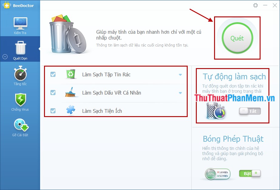 BeeDotor - Free computer system optimization software Picture 6