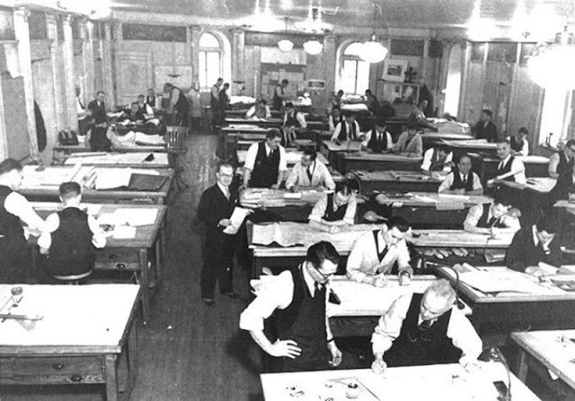 Before AutoCAD, the drawings created were complex and elaborate like this Picture 4