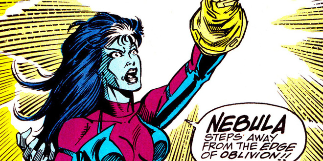 Before 'returning to Thanos', what was the fate and appearance of Nebula in the comics? Picture 2