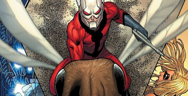 Before there were wing ants to ride, Ant-Man had to use ... rubber bands to fly in the air Picture 1