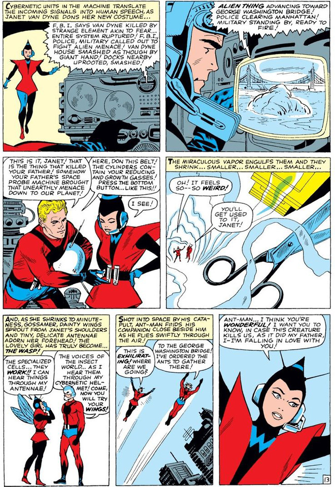 Before there were wing ants to ride, Ant-Man had to use ... rubber bands to fly in the air Picture 8