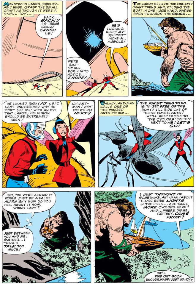 Before there were wing ants to ride, Ant-Man had to use ... rubber bands to fly in the air Picture 9