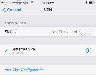 Best free VPN software on iPhone phones Picture 1