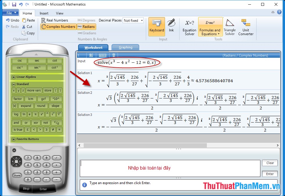 software for mathematical problem solving