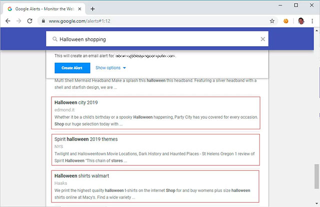 Beware of deceptive and spreading malicious code via notification links of Google Alert Picture 6
