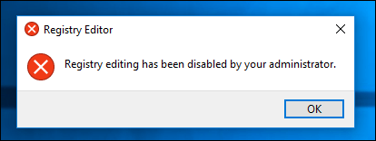 Block access to Registry Editor on Windows 10/8/7 Picture 6