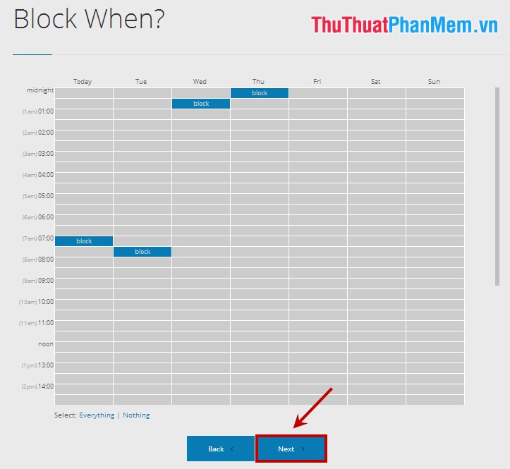 Block access to websites with free software Cold Turkey Picture 4