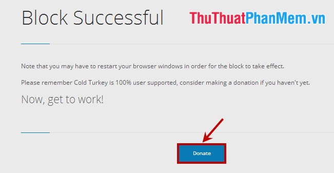 Block access to websites with free software Cold Turkey Picture 6