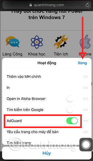 Block ads on iPhone with AdGuard Picture 7