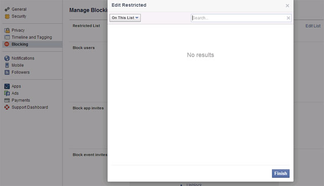 Block invitations to play games on Facebook Picture 2