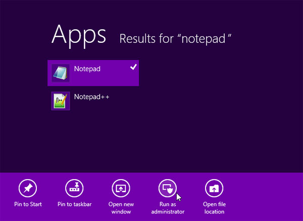 Block the website by hosts files on Windows 8 Picture 7